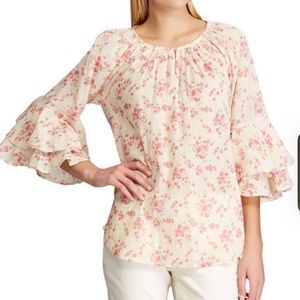 Chaps Plus Size Floral Blouse!